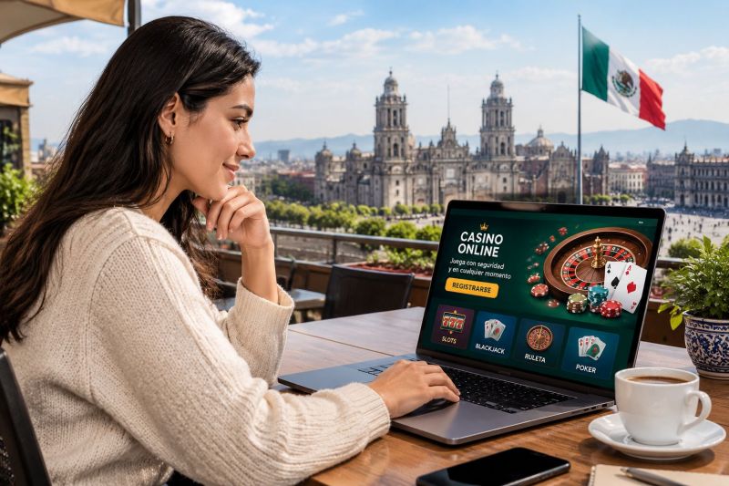 menus de alimentos en un casino